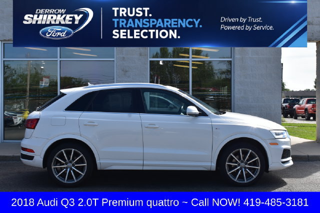 Used 2018 Audi Q3 2.0T Premium Plus w/ Premium Plus Package AWD/4WD image 3