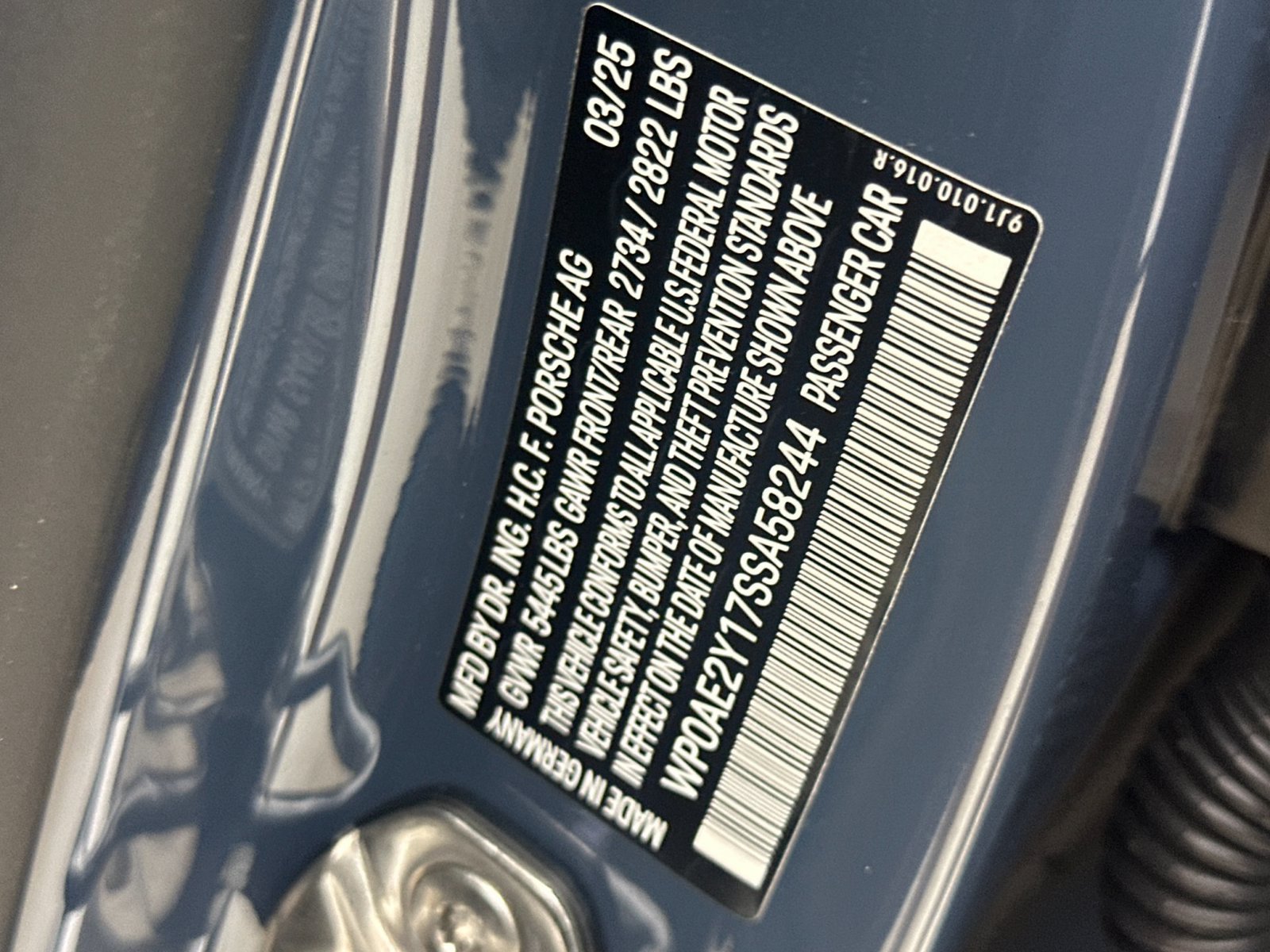 Certified 2025 Porsche Taycan GTS AWD/4WD image 26