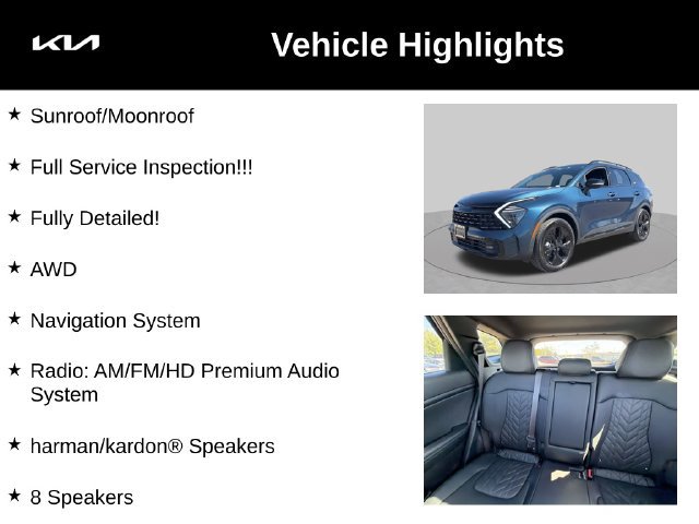 Certified 2025 Kia Sportage X-Line Prestige AWD/4WD image 6