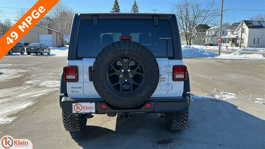 Used 2025 Jeep Wrangler Unlimited Sport S 4xe image 7