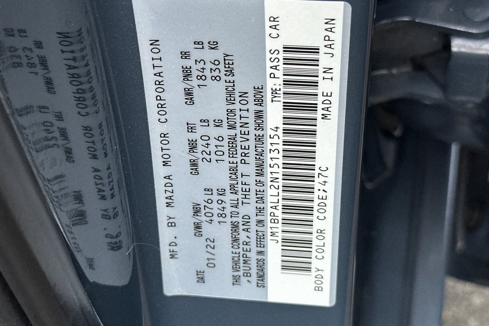 Used 2022 MAZDA MAZDA3 s image 34