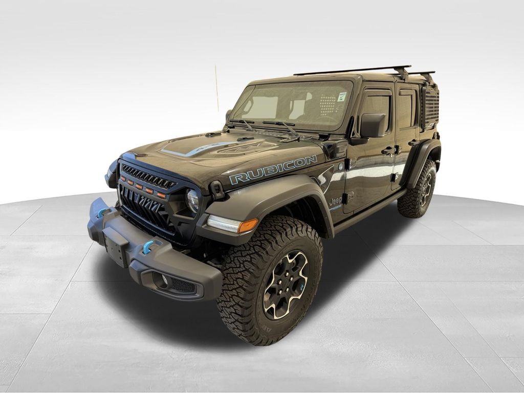 Used 2022 Jeep Wrangler Unlimited Rubicon 4xe w/ Cold Weather Group AWD/4WD image 7