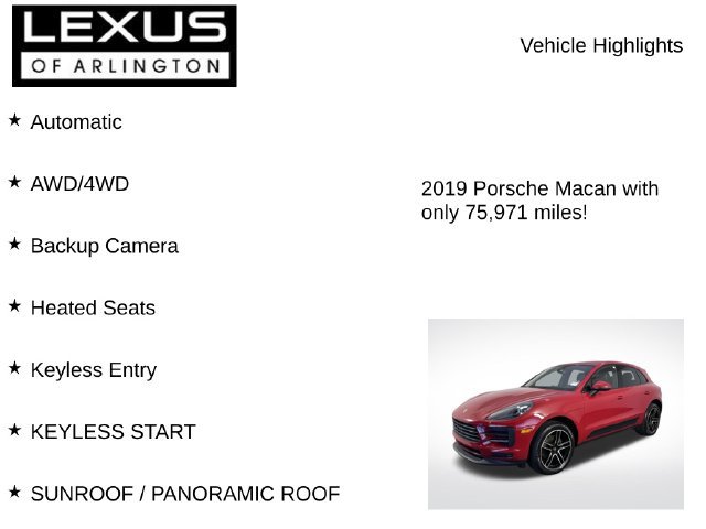 Used 2019 Porsche Macan AWD/4WD image 7