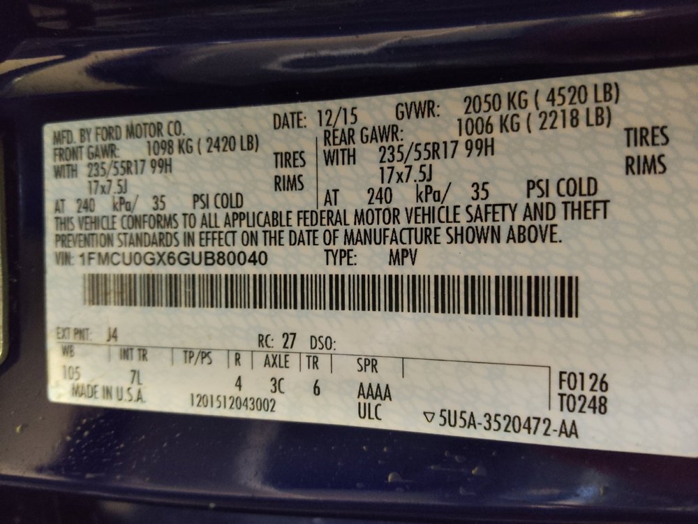 Used 2016 Ford Escape SE FWD image 33