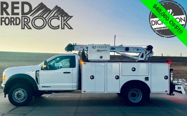 New 2023 Ford F600 4x4 Regular Cab Super Duty w/ Snow Plow Prep Package image 2