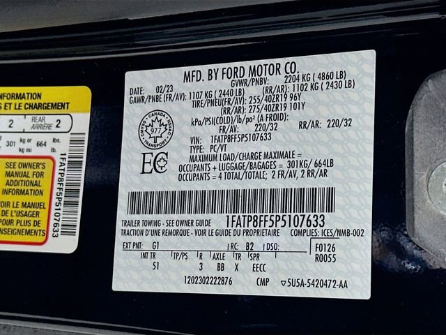 Used 2023 Ford Mustang GT Premium w/ GT Performance Package image 33