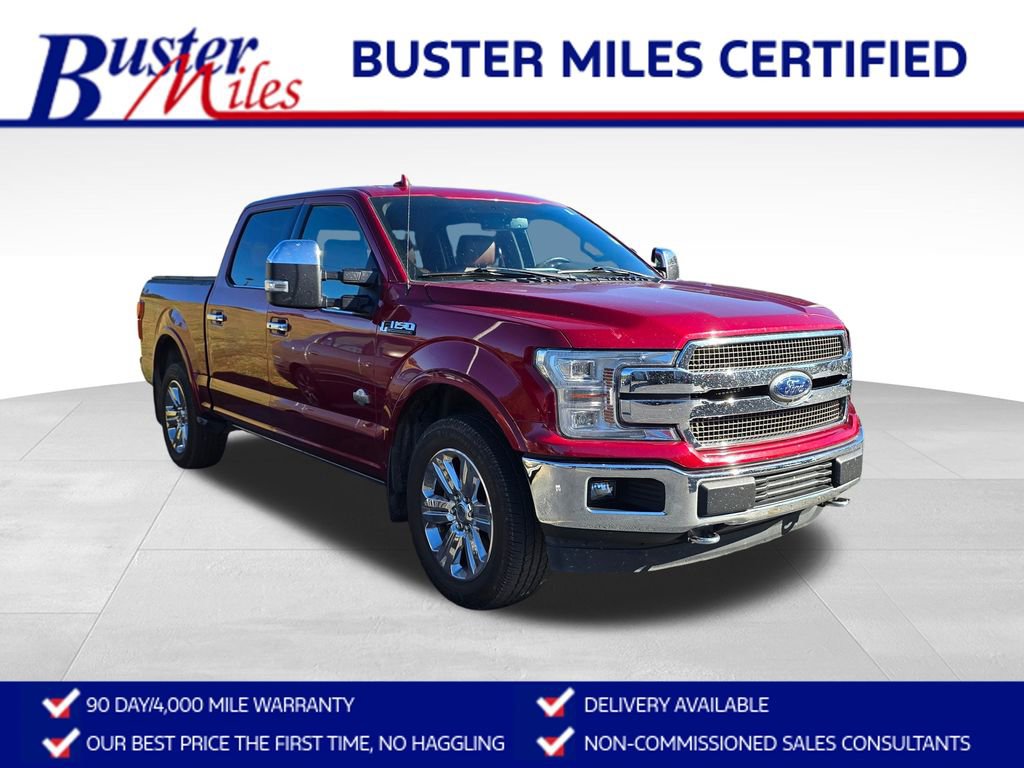 Certified 2019 Ford F150 King Ranch w/ Equipment Group 601A Luxury