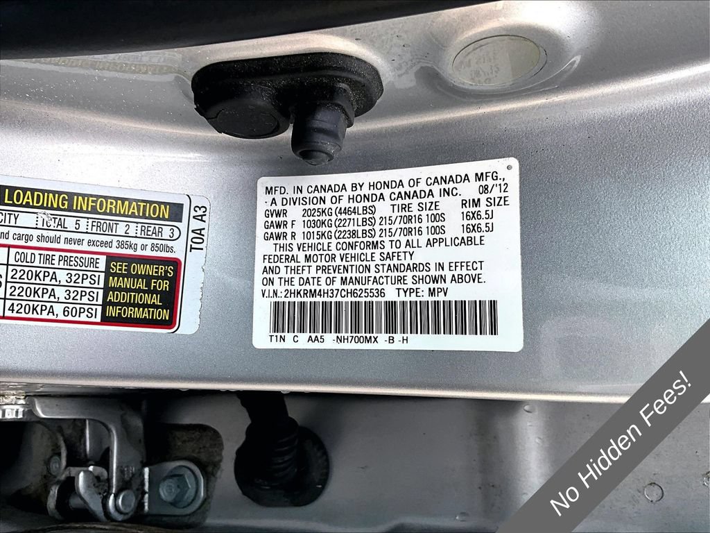 Used 2012 Honda CR-V LX image 29