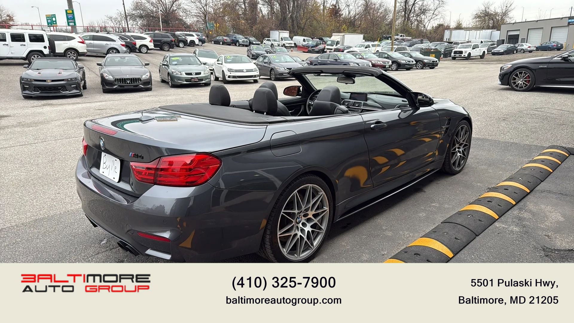 Used 2017 BMW M4 Convertible w/ Competition Package image 7