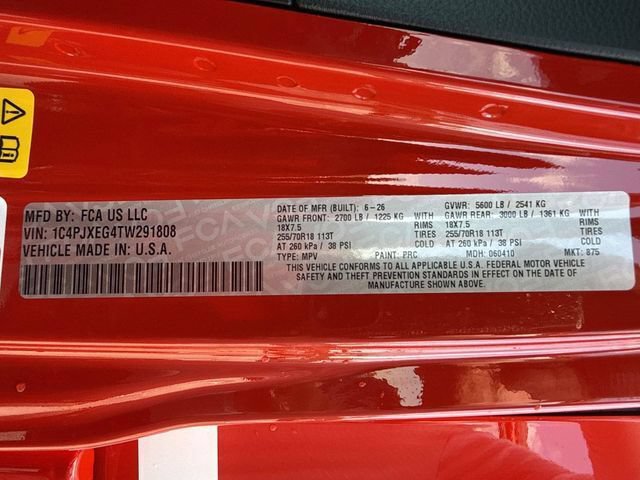New 2026 Jeep Wrangler Unlimited Sahara w/ Whitecap Package AWD/4WD image 34