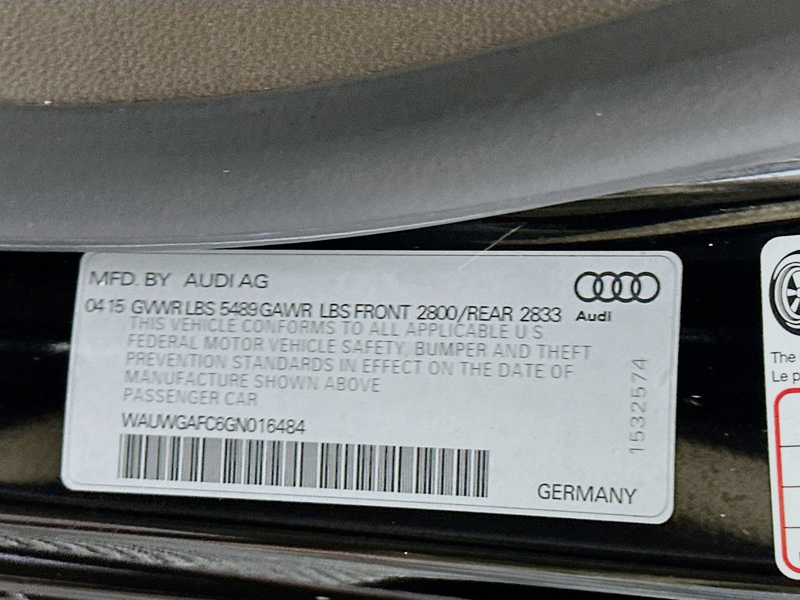 Used 2016 Audi A7 3.0T Premium Plus w/ Cold Weather Package AWD/4WD image 33