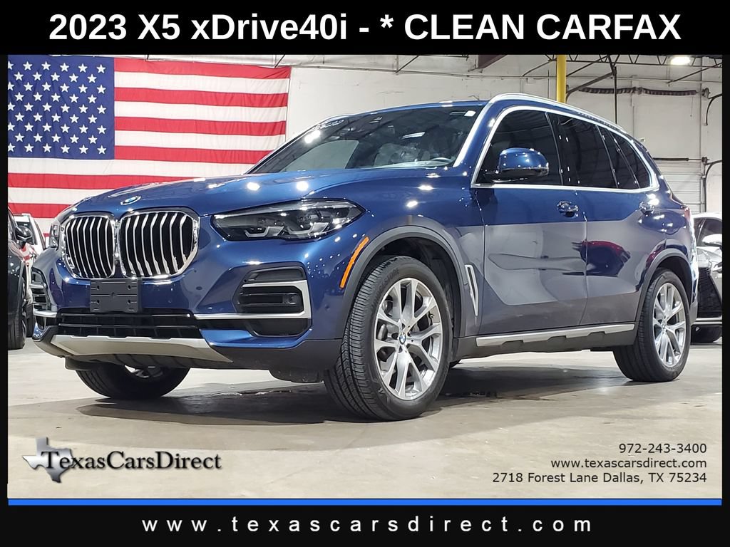 Used 2023 BMW X5 xDrive40i w/ Premium Package