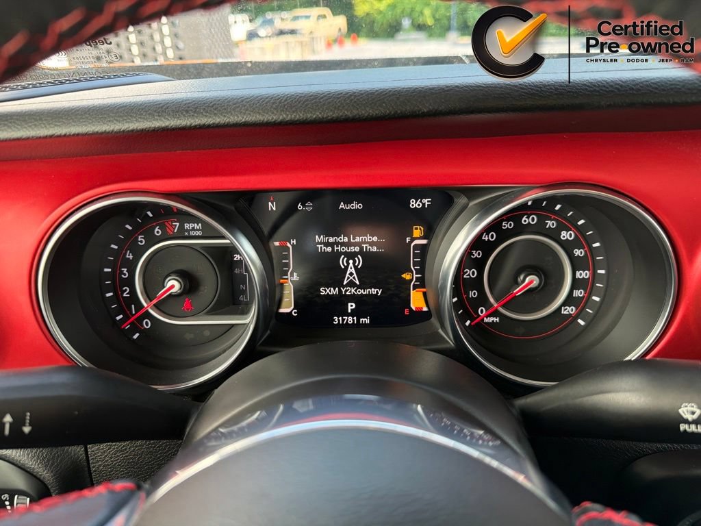 Certified 2021 Jeep Gladiator Rubicon AWD/4WD image 75