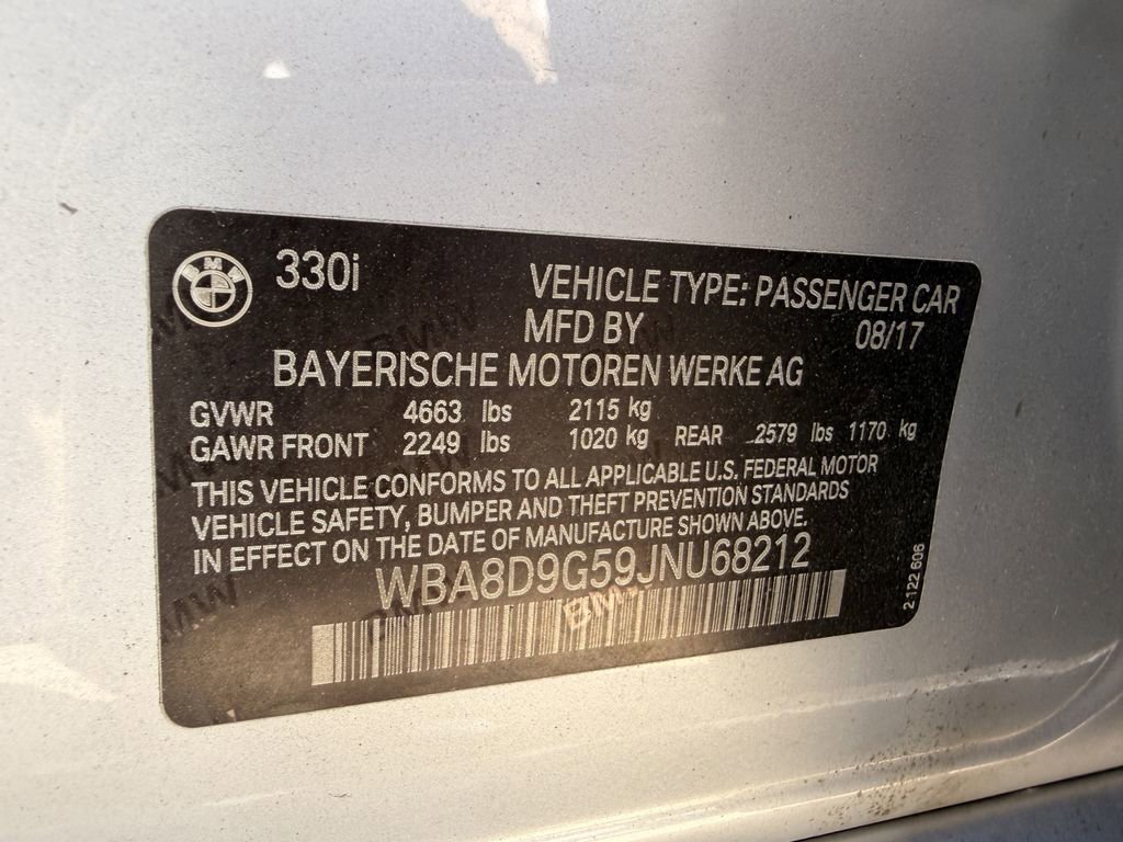 Used 2018 BMW 330i xDrive Sedan image 6