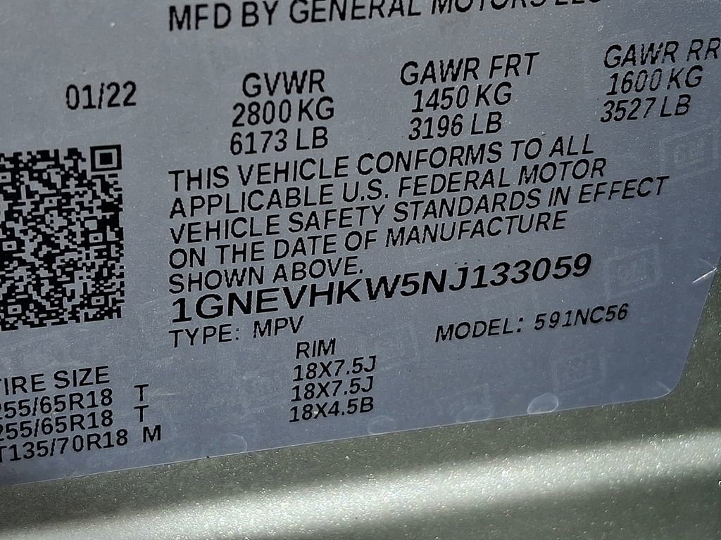 Used 2022 Chevrolet Traverse LT image 27
