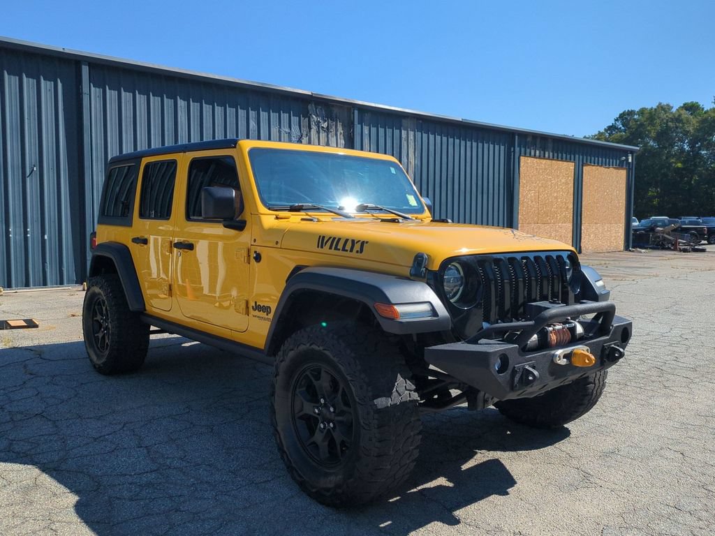 Used 2020 Jeep Wrangler Unlimited Sport AWD/4WD image 3