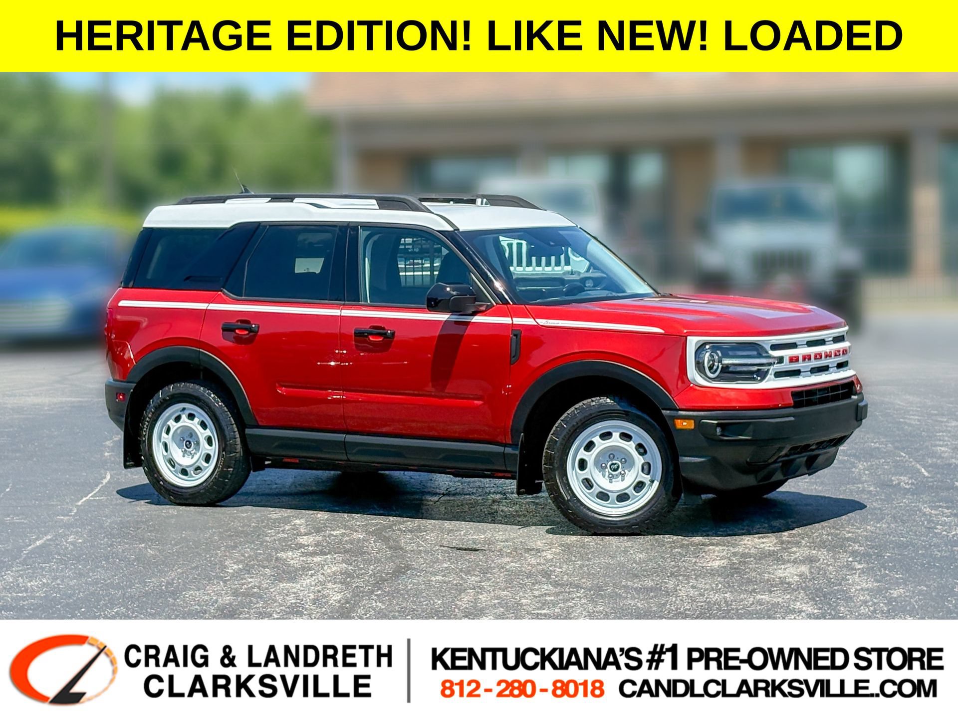 Used 2023 Ford Bronco Sport Heritage w/ Heritage Convenience Package AWD/4WD image 1