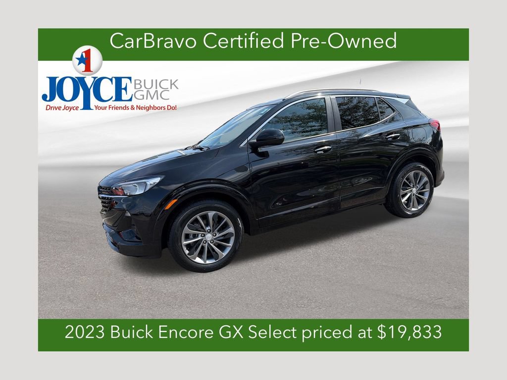 Certified 2023 Buick Encore GX Select w/ Sport Touring Package FWD 360° Tour