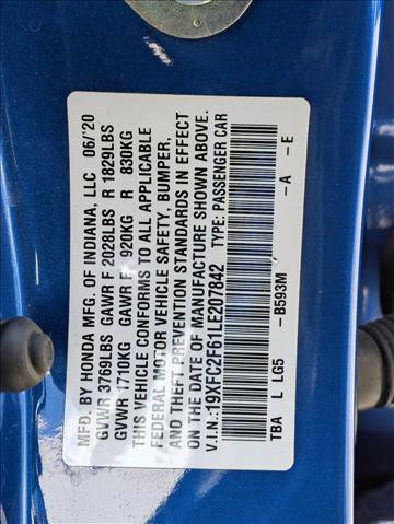 Used 2020 Honda Civic LX image 16