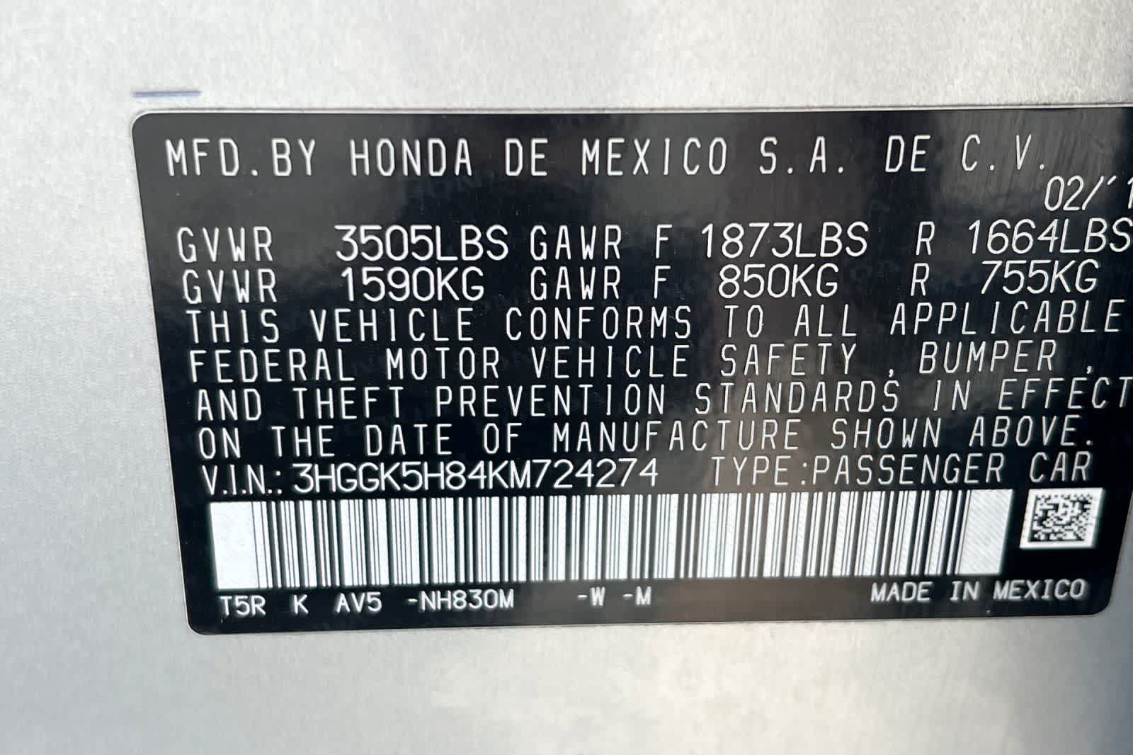 Used 2019 Honda Fit EX image 30