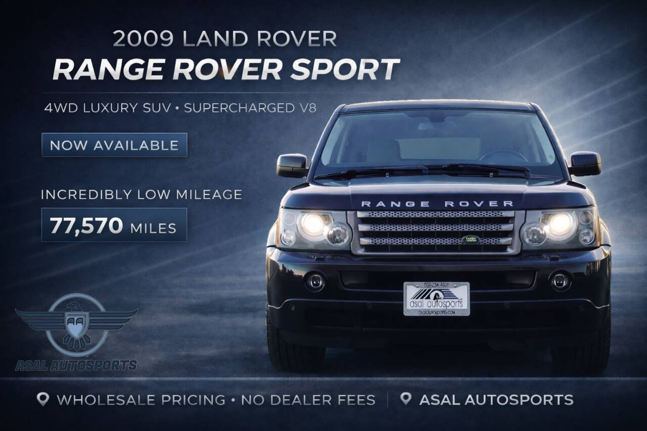 Used 2009 Land Rover Range Rover Sport HSE AWD/4WD image 3