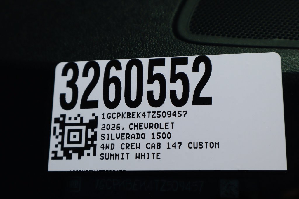New 2026 Chevrolet Silverado 1500 Custom w/ Turbomax Blackout Package AWD/4WD image 37