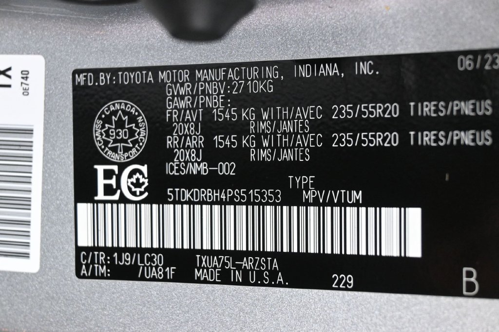 Used 2023 Toyota Highlander XSE AWD/4WD image 10