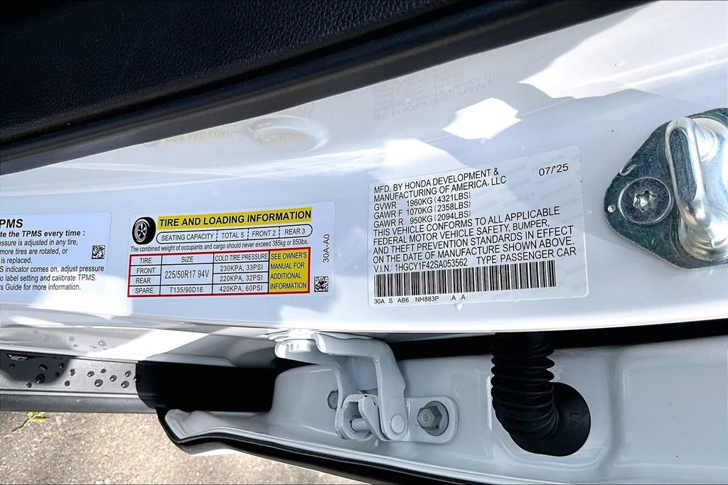 Used 2025 Honda Accord SE image 16