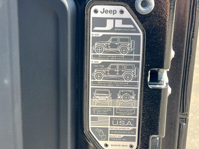New 2026 Jeep Wrangler Unlimited Sport AWD/4WD image 35