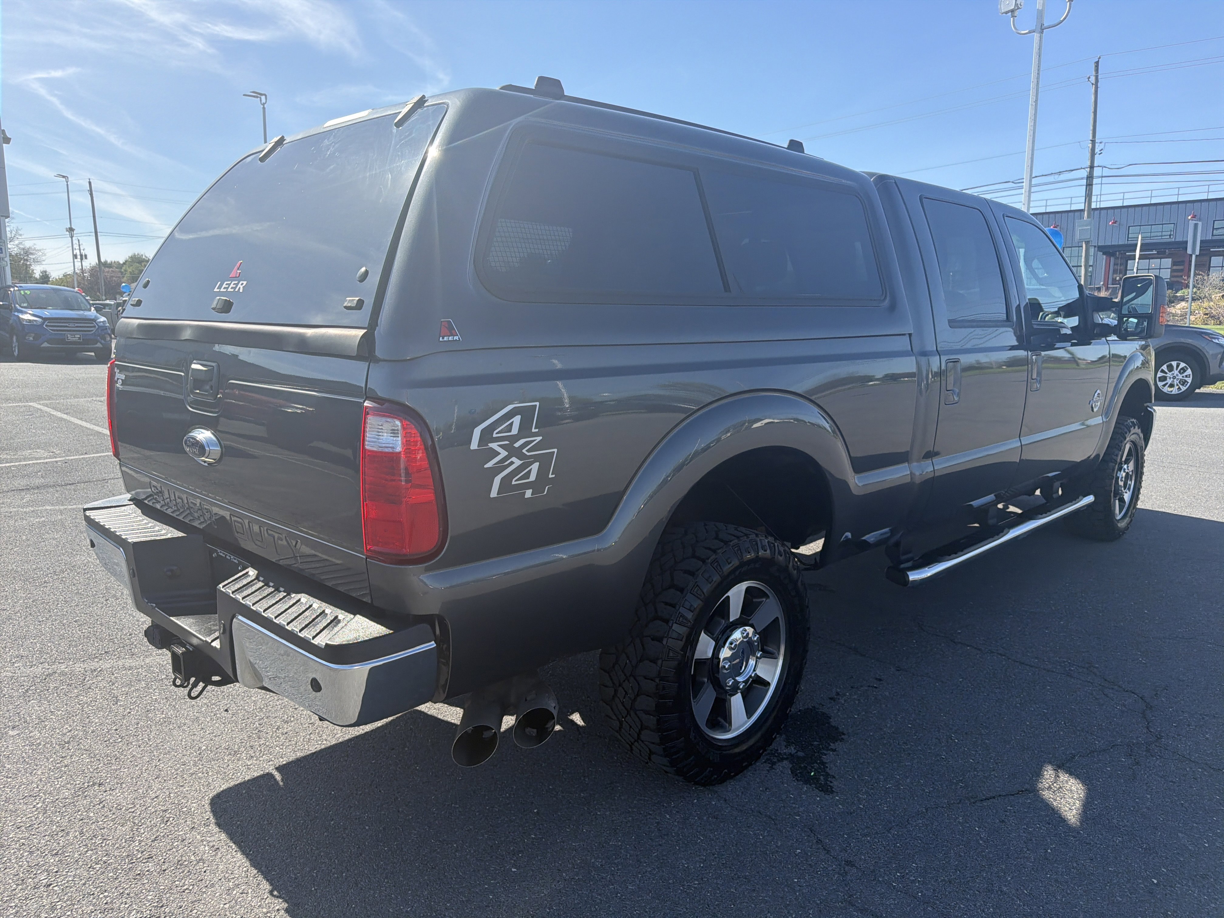 Used 2015 Ford F250 Lariat w/ Snow Plow Prep Package AWD/4WD video 3