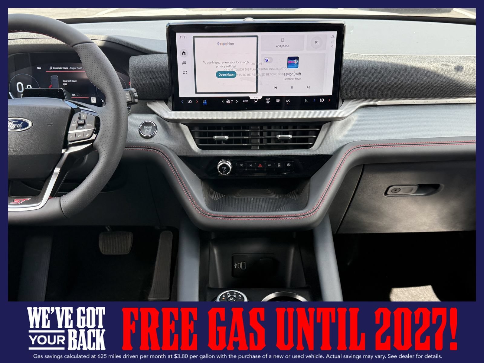 New 2026 Ford Explorer ST w/ Sun And Sound Package RWD image 14