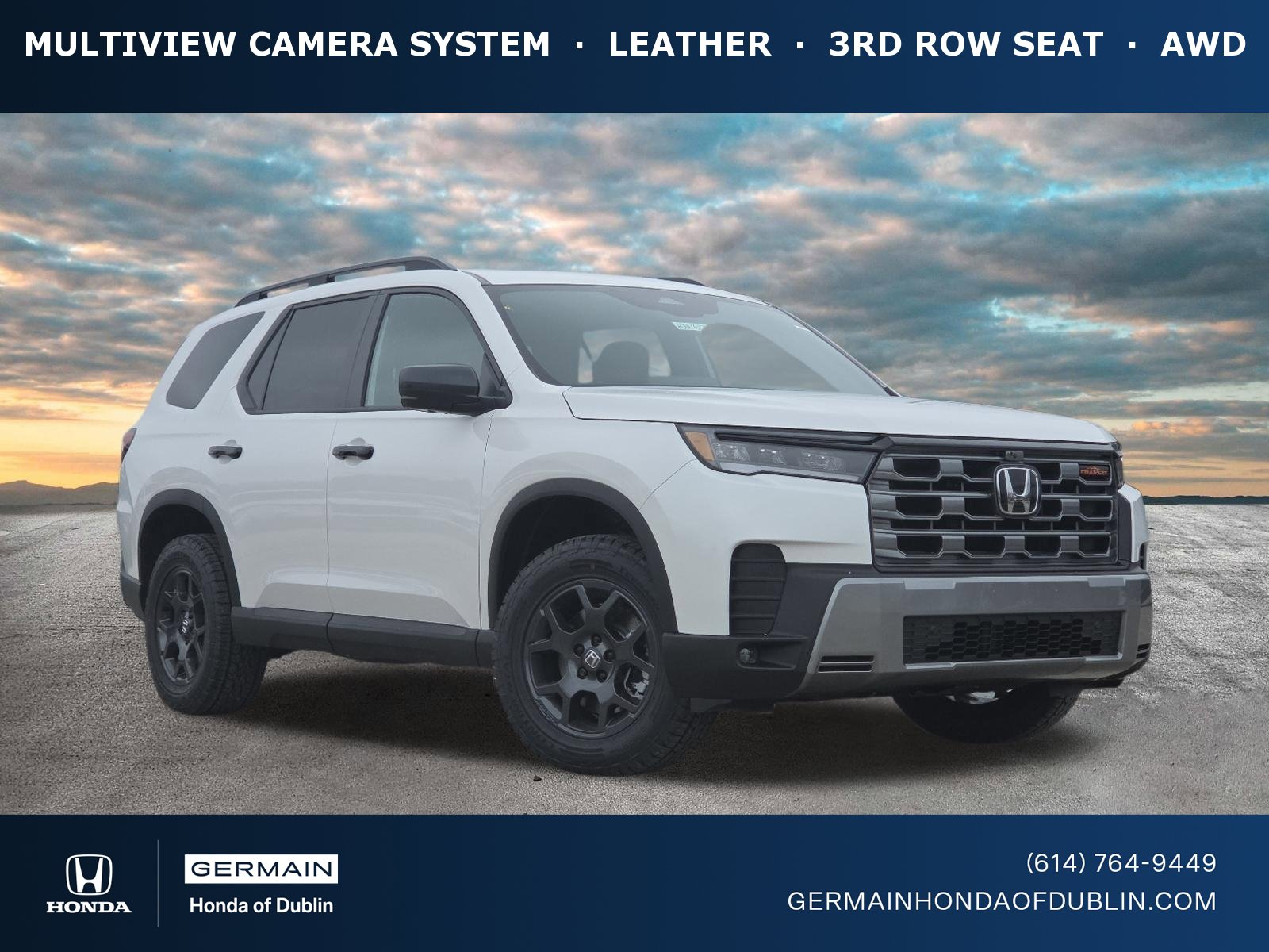 New 2026 Honda Pilot TrailSport image 1