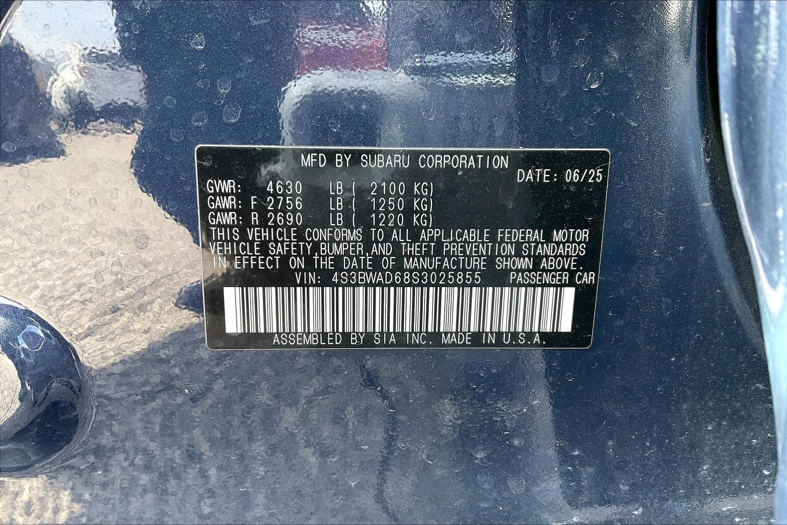 Certified 2025 Subaru Legacy Premium image 32