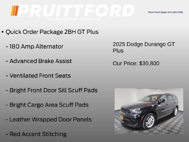 Used 2025 Dodge Durango GT AWD/4WD image 7