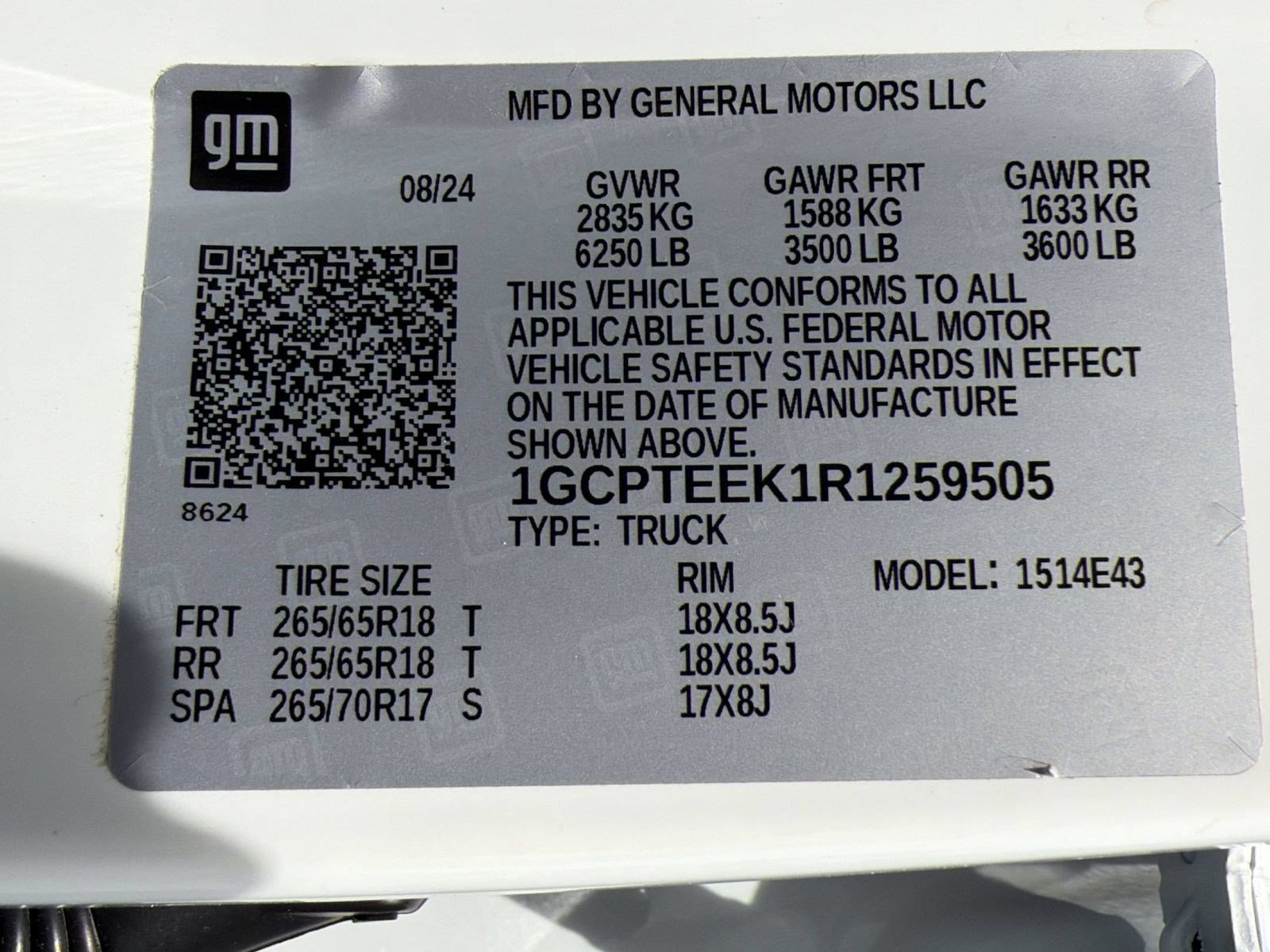 Certified 2024 Chevrolet Colorado Trail Boss w/ Advanced Trailering Package AWD/4WD image 22