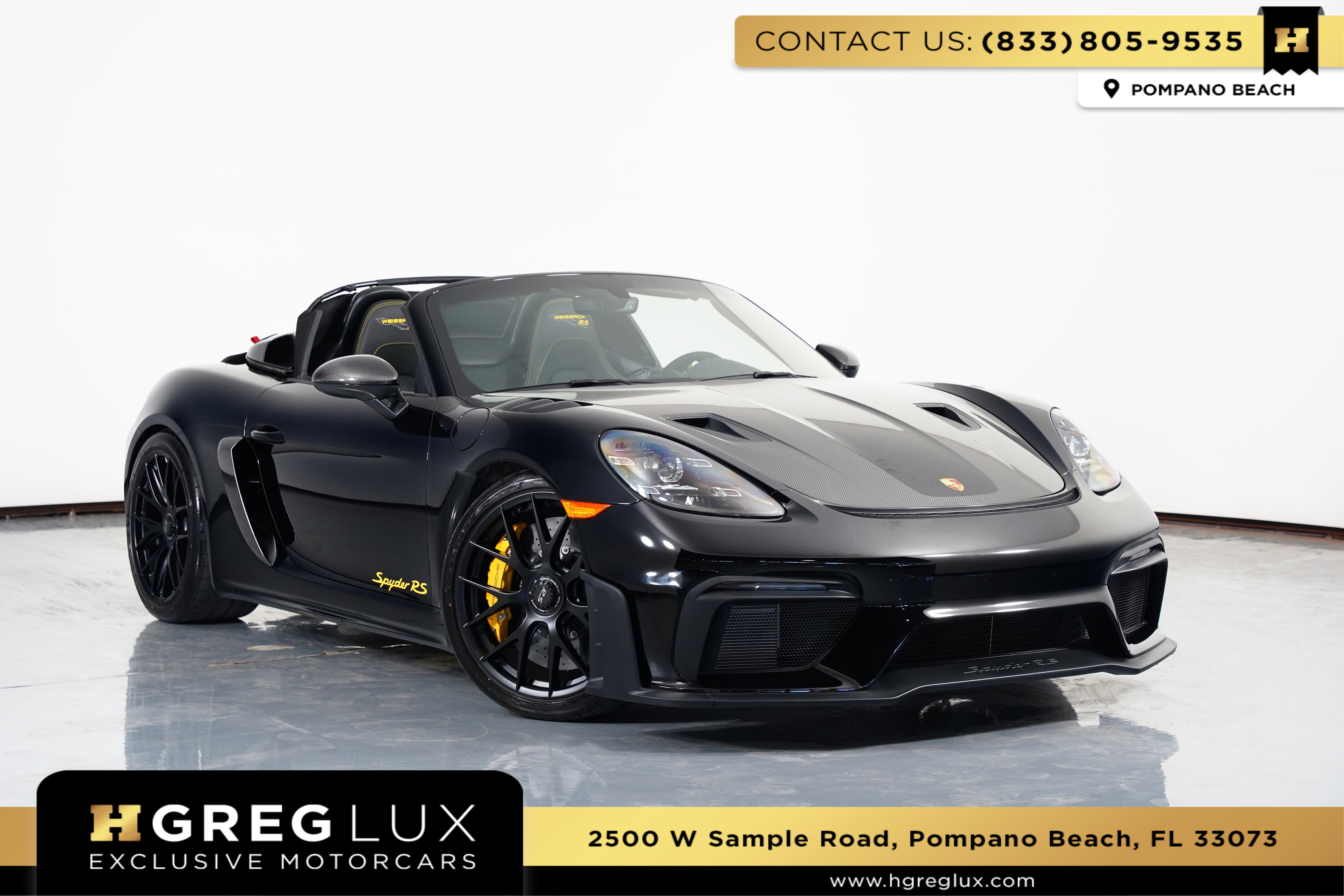 Used 2025 Porsche 718 Boxster Spyder RS image 1