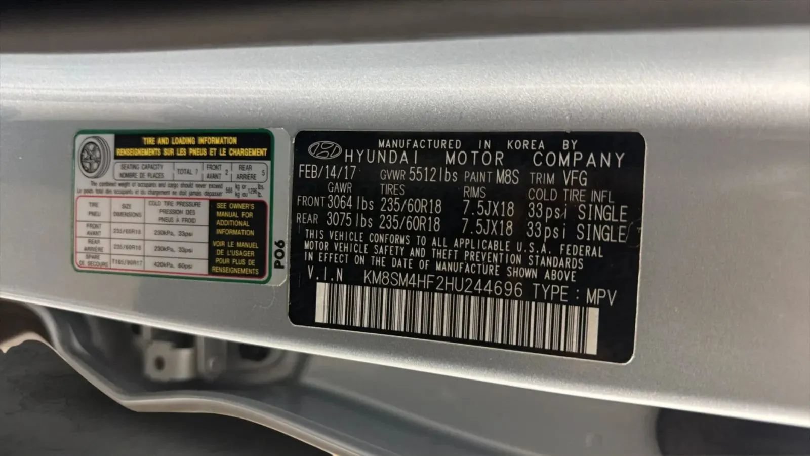 Used 2017 Hyundai Santa Fe SE FWD image 24