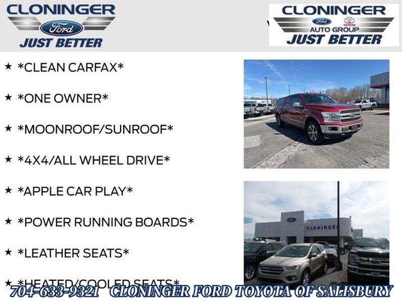 Used 2018 Ford F150 King Ranch w/ Equipment Group 601A Luxury image 4