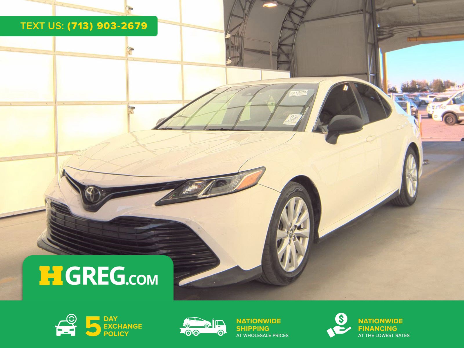 Used 2018 Toyota Camry LE FWD image 1