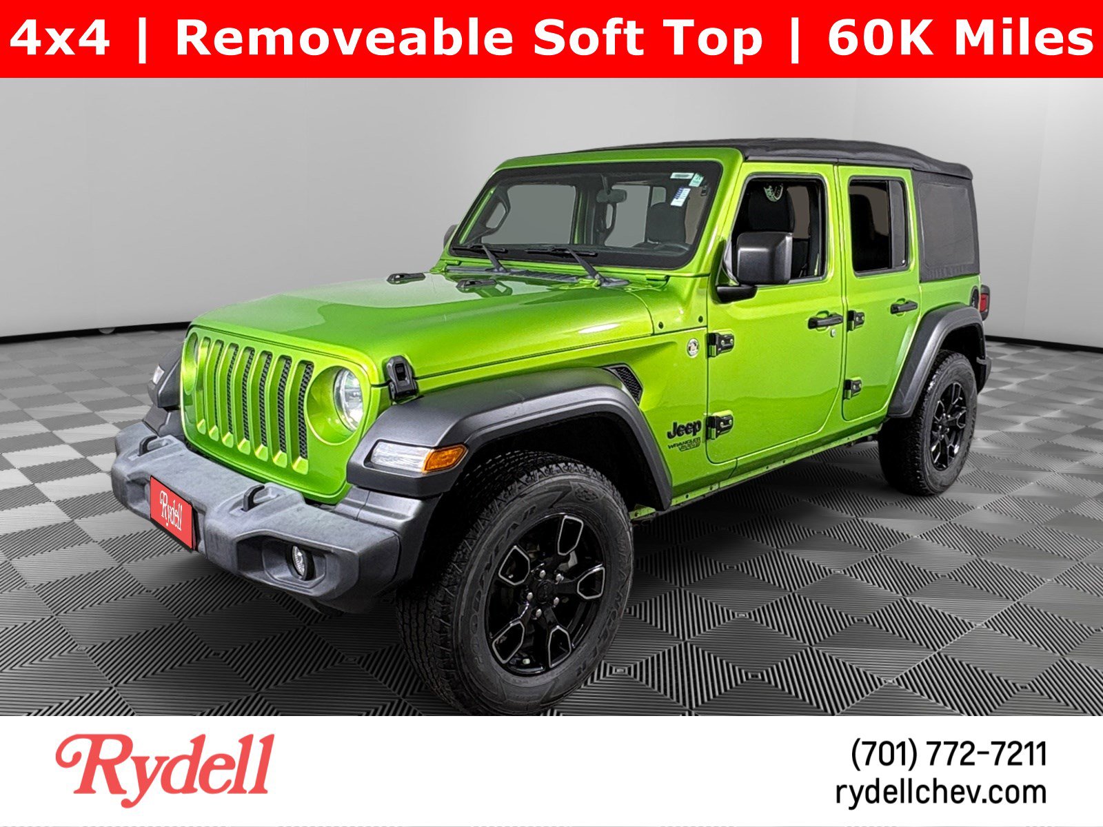 Used 2018 Jeep Wrangler Unlimited Sport AWD/4WD image 1