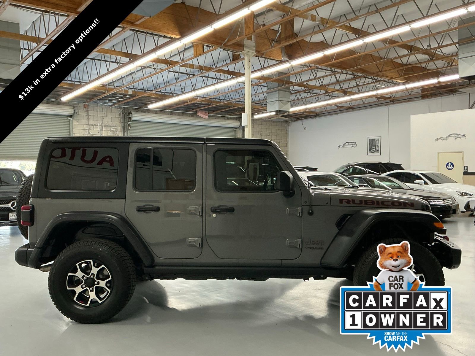 Used 2021 Jeep Wrangler Unlimited Rubicon w/ Steel Bumper Group AWD/4WD image 4