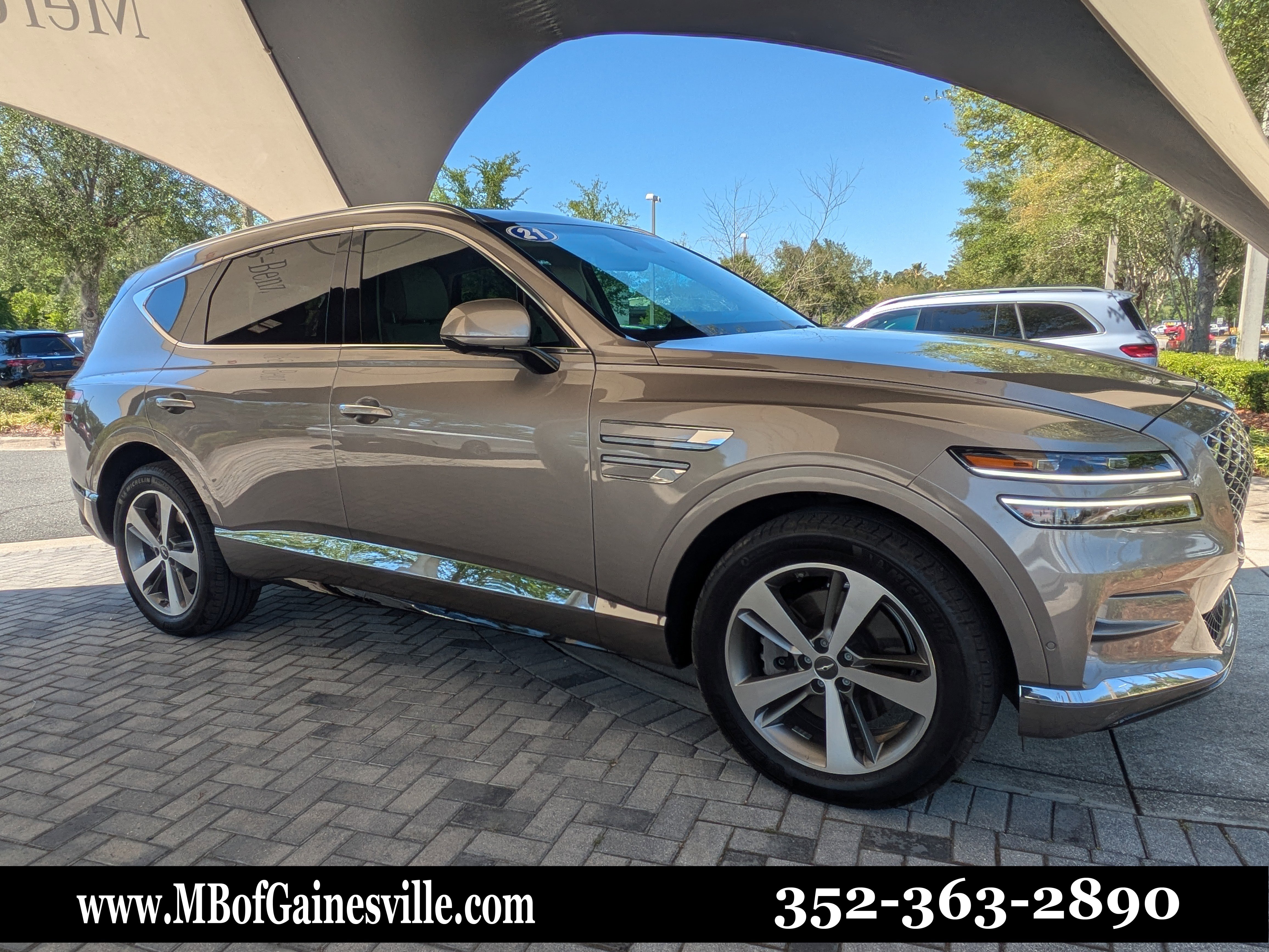 Used 2021 Genesis GV80 2.5T w/ Advanced Package 02 AWD/4WD image 1
