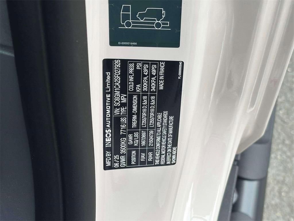 Used 2025 INEOS Grenadier Fieldmaster Edition image 18