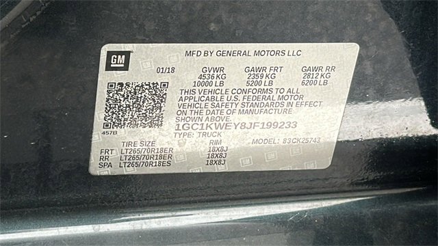 Used 2018 Chevrolet Silverado 2500 LTZ w/ Duramax Plus Package image 31