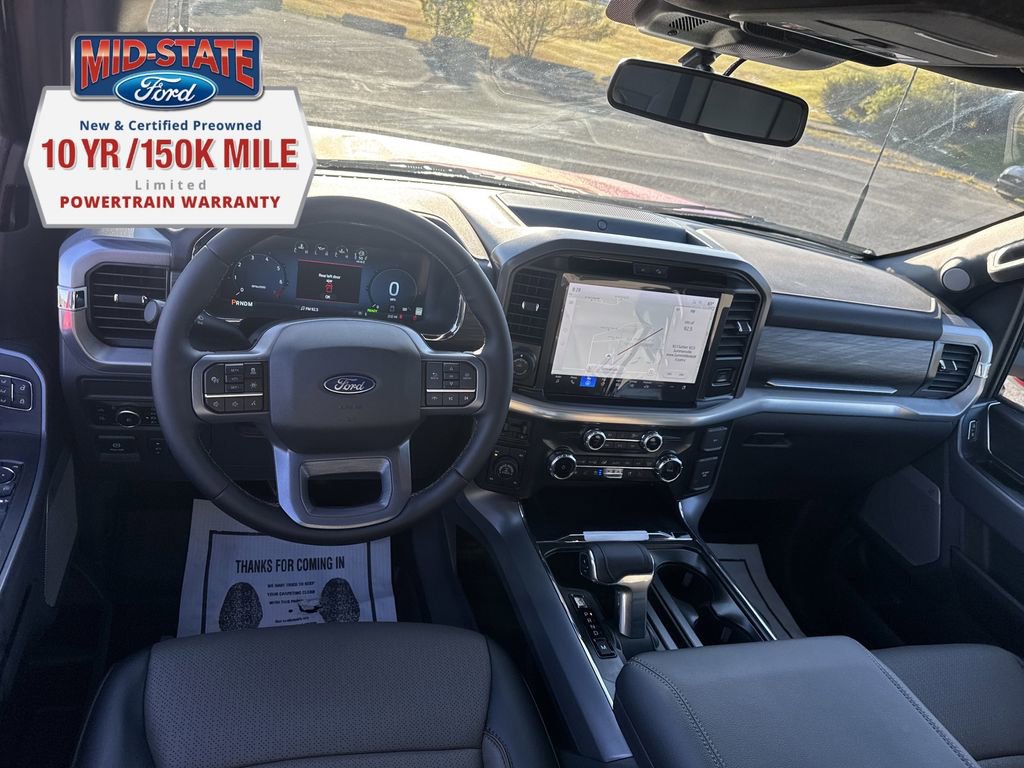 New 2025 Ford F150 Lariat w/ Equipment Group 501A Mid image 13