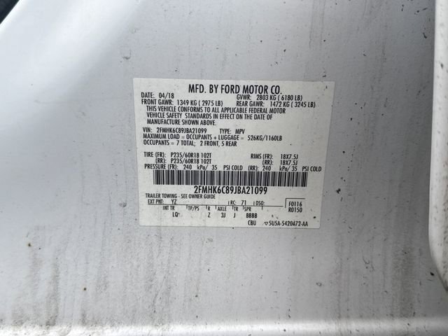 Used 2018 Ford Flex SEL w/ Equipment Group 202A image 24