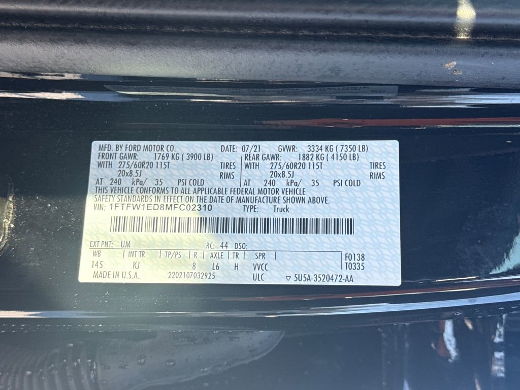 Used 2021 Ford F150 King Ranch w/ Equipment Group 601A High image 29