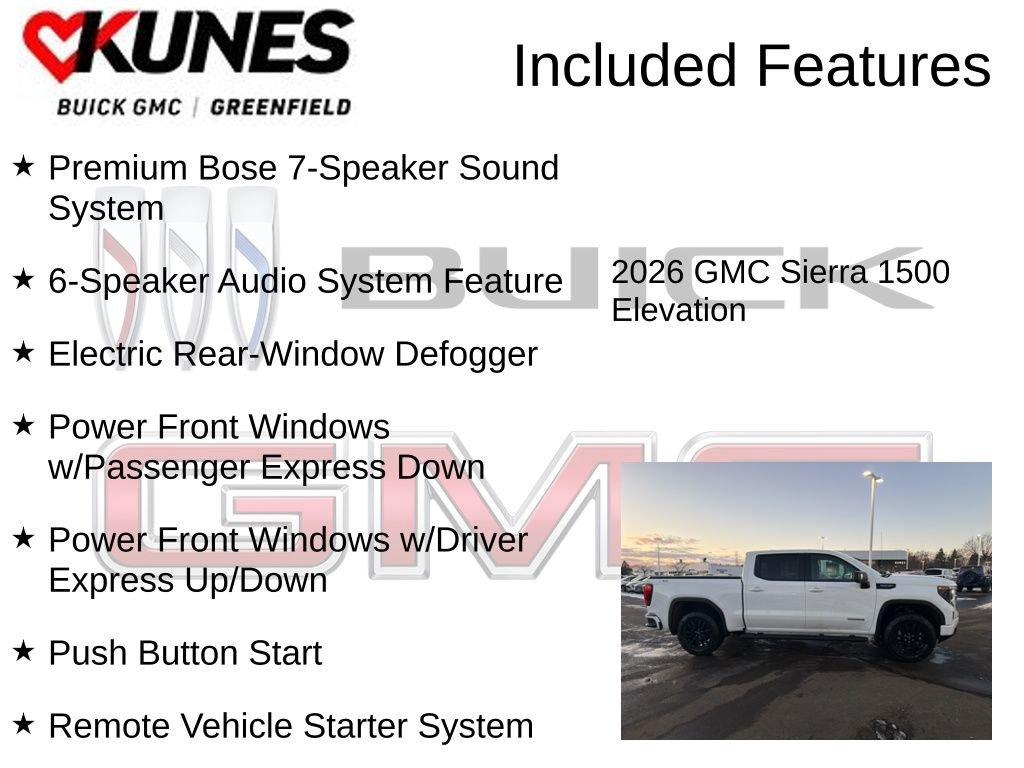New 2026 GMC Sierra 1500 Elevation w/ Elevation Premium Package image 4