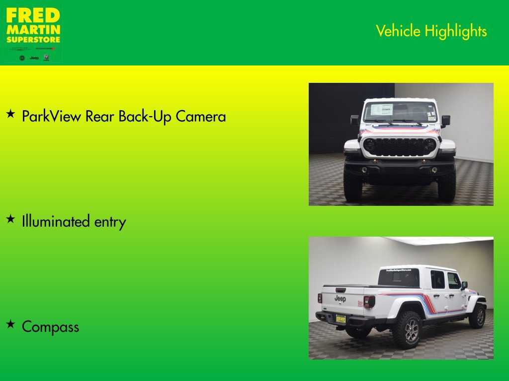 New 2026 Jeep Gladiator Sport AWD/4WD image 26