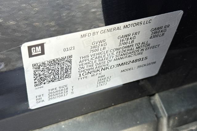 Used 2021 Chevrolet Tahoe LT AWD/4WD image 57